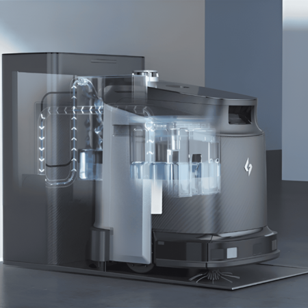 Робот-уборщик Gausium ECOBOT Phantas (с док-станцией с зарядкой + слив\залив воды WS-03)